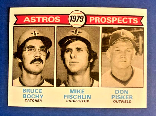 BRUCE BOCHY Texas Rangers Manager 1979 Topps Astros Prospects ROOKIE RC ...