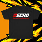  Neu Shirt ECHO Outdoor Power Equipment Logo schwarz T-Shirt lustig Größe S bis 5XL
