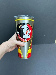 Florida State Seminoles 30oz Tervis Stainless Steel Tumbler with lid - Picture 1 of 10