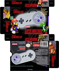 Super NES Jr. Controller Box - Photoshop Art To Print - Picture 1 of 4