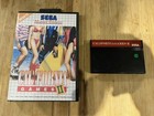 SEGA MASTER SYSTEM GAME - CALIFORNIA GAMES 2 - Cover Is A Reprint Cart And Case