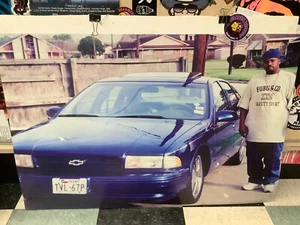DJ Screw Blue Impala Official Poster Houston Rap 36" x 24" Poster Piranha Record - Picture 1 of 3