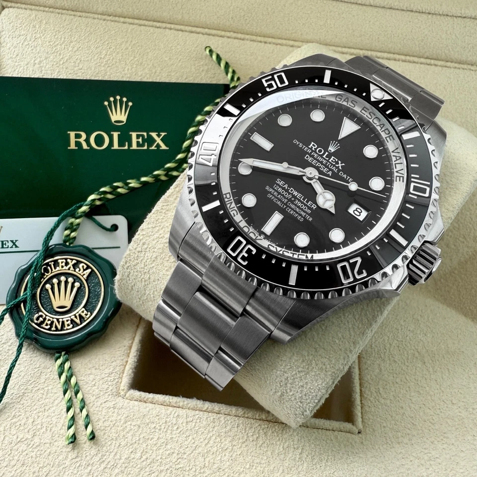 Rolex Deepsea Sea Dweller 136660 Caja Papeles + Valoración - Navaja Afilada! Foto 1 de 4