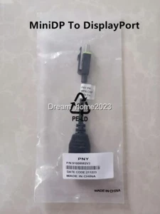 Cable adaptador PNY Mini DisplayPort a DisplayPort MiniDP a DP P/N:91008582V3 - Imagen 1 de 4