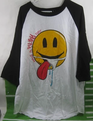 New  Filthy White Baseball Graphic Tee   MEN  Size XXL - Image 1 of 4