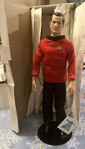 1988 Star Trek Hamilton 14” Porcelain Scotty Doll By RJ Ernst. In Star Trek Box