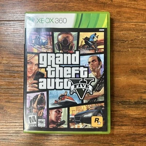Grand Theft Auto V (Microsoft Xbox 360, 2013) Complete With Map - Picture 1 of 5