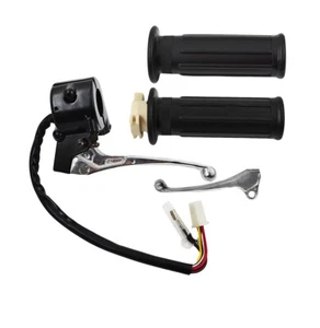 Conjunto de palanca de manija de carcasa del acelerador de freno diestro/derecho apto para Yamaha PW50 Y-Zinger - Imagen 1 de 12