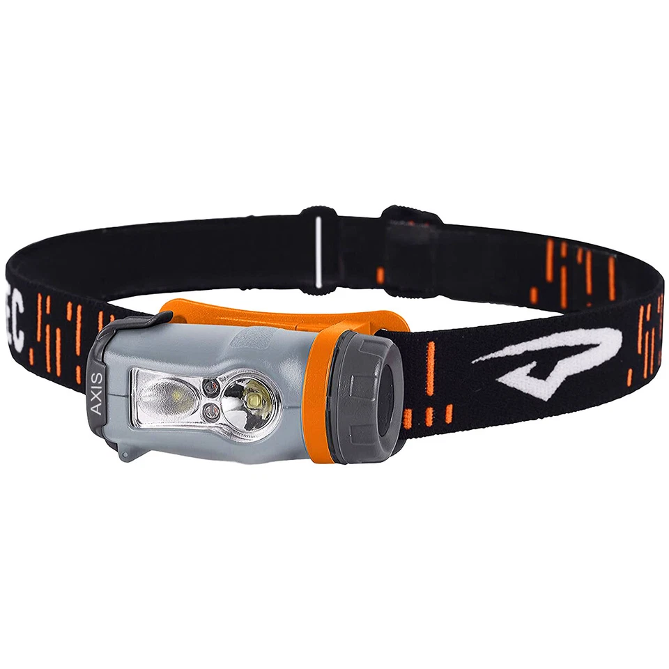 Princeton Tec Axis AAA Lámpara Cabeza Brillante Vivac Senderismo Naranja / Gris - Imagen 1 de 1