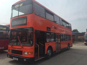 Volvo Olympian double decker buses WITH SEATBELTS / TACHOGRAPH/ LONG MOT's - Picture 1 of 6