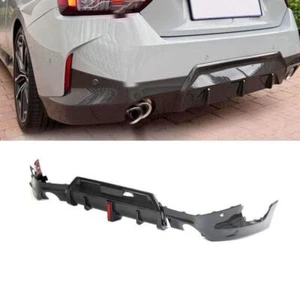 For BMW G42 220i M Sport Coupe 2022UP Real Carbon Fiber Rear Bumper Diffuser Lip - Picture 1 of 10