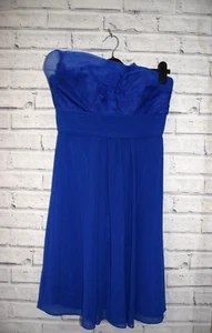 NUEVO CON ETIQUETAS VESTIDO DE NOCHE COAST ELISA BANDEAU HASTA LA RODILLA TALLA UK 10 EU 38 B10 - Imagen 1 de 4