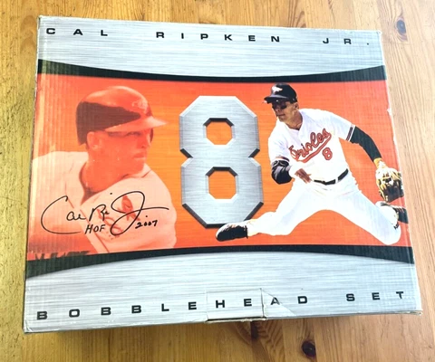 CAL RIPKEN, JR. BOBBLEHEAD SET - 2007- NIB Cover