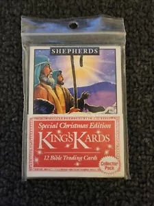 King’s Kards - Bible Trading Cards (1995) Special Christmas Edition, RARE, OOP - Picture 1 of 4
