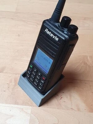 Tischständer Halterung Display Für Retevis RT-3 Ham Radio Walkie Talkie - Bild 1 von 4