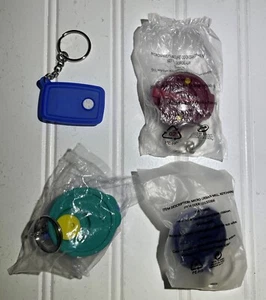 Tupperware Keychain Lot of 4 All Different Pressure Cooker Micro Urban Mill - Picture 1 of 4