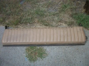 1980-1986 Ford F150 F250 F350 Extended Cab Rear Bench Seat Back Tan - Picture 1 of 5