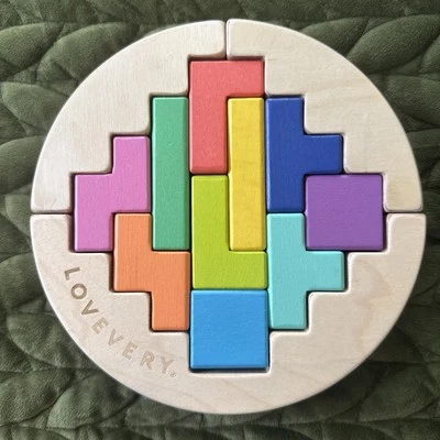 Lovevery Montessori Wooden Wobble Puzzle  - Image 1 of 4