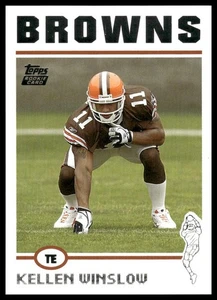 2004 Topps #370 Kellen Winslow RC Cleveland Browns NM+ - Picture 1 of 2