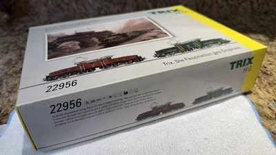 TRIX 22956 SBB CFF FFS Ce 6/8 II "Cocodrilo" locomotora doble juego DCC+Sonido, HO Foto 1 de 4