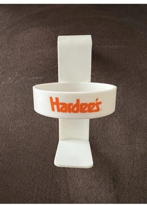 Portavasos, Hardee’s Vintage Automotriz Ventana Track Portavasos, Nuevo, ¡Sin Usar! Foto 1 de 4