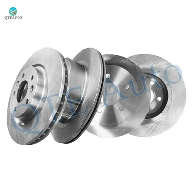 Set of 4 Front 295.8mm-Rear 292mm Brake Rotors For 2017-2019 Nissan Rogue Sport - Image 1 of 4