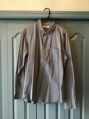 Camisa social masculina Cockpit GG. Azul claro e cinza - Imagem 1 de 2