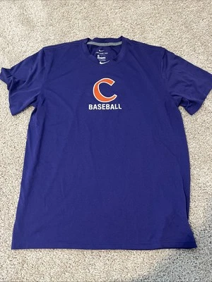 Clemson Tigers Nike Baseball team issued Dri-Fit shirt Men’s Size Large - Image 1 of 4