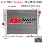 3 Rows Aluminium Radiator For 03-08 Jaguar S-Type XJ8 XJR XF Vanden Plas 4.2L UK