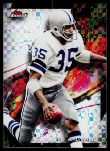 Calvin Hill 2024 Finest Checkerboard Refractor Dallas Cowboys - Picture 1 of 2