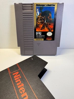 Nobunaga's Ambition (Nintendo NES, 1989) Authentic. GREAT LABELS. Tested Saves - Image 1 of 4