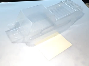 TEK-9472 TEKNO ET48 2.0 TRUGGY CLEAR BODY SHELL MISSING NOSE CONE - Picture 1 of 2