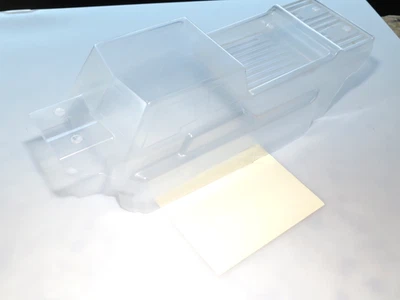 TEK-9472 TEKNO ET48 2.0 TRUGGY CLEAR BODY SHELL MISSING NOSE CONE - Image 1 of 2