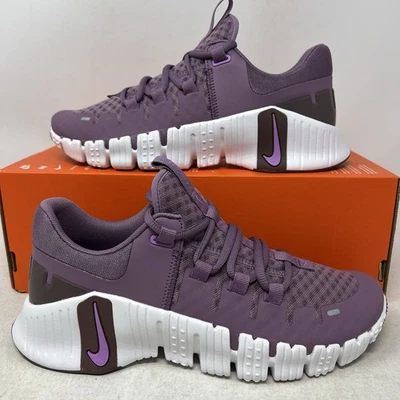 Nike Free Metcon 5 Violet Plum Fuchsia Womens 8 Training Shoes N/L  DV3950-500 - Image 1 of 4