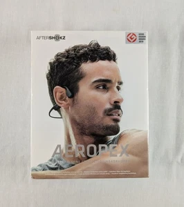 AfterShokz AS800CB Aeropex Open-Ear Wireless Headset - Cosmic Black Sealed New - Photo 1 sur 2
