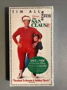 The Santa Clause Sealed VHS Tape Tim Allen Disney Holiday Classic 1995 - Bild 1 von 3