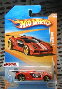 Hot Wheels 2010 #068 Impavido 1 RED,PREMIERE CARD - Picture 1 of 3