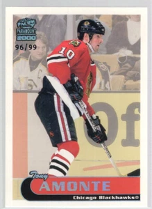 * 1999-00 Pacific Paramount - Holo-Emerald [#52] TONY AMONTE (96/99) - Picture 1 of 2