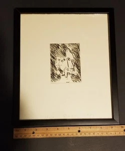 Lucio Pozzi Original Gerahmt 1982 - Bild 1 von 12