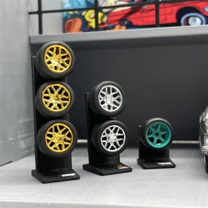 1/64 Scale Resin Model Tire Rack Dioramas Miniature Scene Layout Accessories - Picture 1 of 7