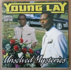 YOUNG LAY - "UNSOLVED MYSTERIES" (RARE 1998 CALI G-FUNK) E.B. DADDY, LEVITTI - Picture 1 of 4