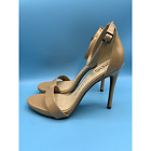 Circus By Sam Edelman Angela Nude Open Toe Ankle Strap High Heels Sandals Sz 8M