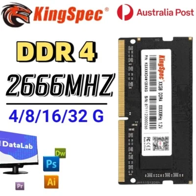 KingSpec DDR4 2666MHz 3200Mhz RAM Memory Desktop Laptop PC 4G 8G 16G AMD Intel - Image 1 of 4