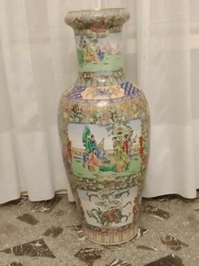 Vaso orientale ornamentale In Porcellana, Cina - Foto 1 di 1