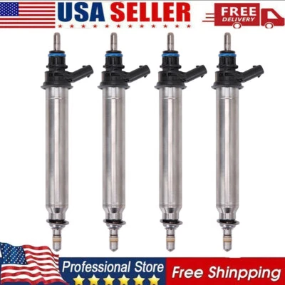 4PCS FJ1212 GDI Fuel Injector For Mercedes-Benz C300 E350 2012-2017 A2780700687 Foto 1 de 4