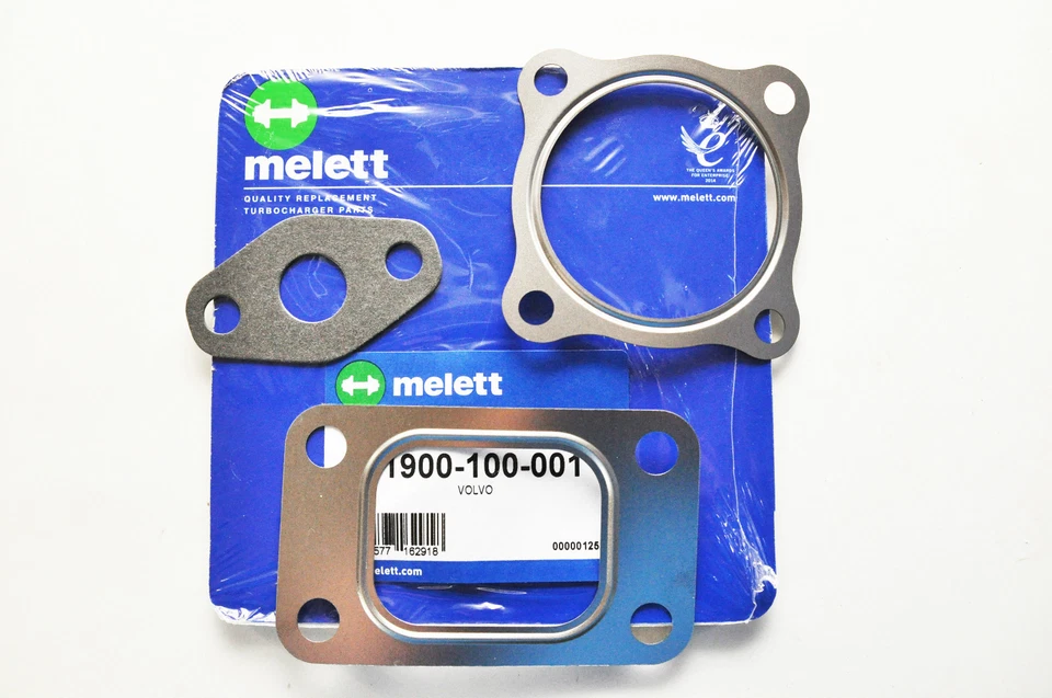 GUARNIZIONI TURBOCOMPRESSORE IMPOSTATO MELETT OE VOLVO 760 765 940 960 2.4 TD Foto 1 de 1