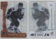 2008-09 Upper Deck Trilogy Frozen in Time /799 Mike Richards #113