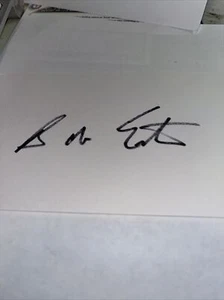 Bob Estes Golfer Signed 3x5 index Card - Picture 1 of 1