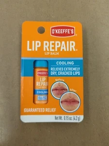 O'Keeffe's Cooling Relief Lip Repair Lip Balm per labbra secche e screpolate, stick .15 oz - Foto 1 di 2