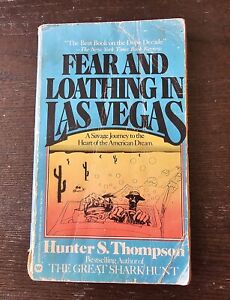 Fear Loathing Las Vegas, Hunter S Thompson, plus. par Stedman 1971 voir photos